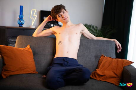 Canadian hot twink Leo Louis and american young Andy Adler sucking and fucking each other