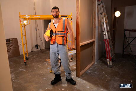 Nice american buddies beautiful boy Dom King and attractive buddy Shamu Azizam make a love