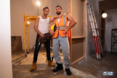 素敵なアメリカ人の仲間、美しい少年ドム・キングと魅力的な仲間シャム・アジザムが愛し合う