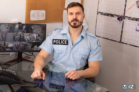 Men: American bodybuilder Chuck Conrad and  Felix Trainor make a love