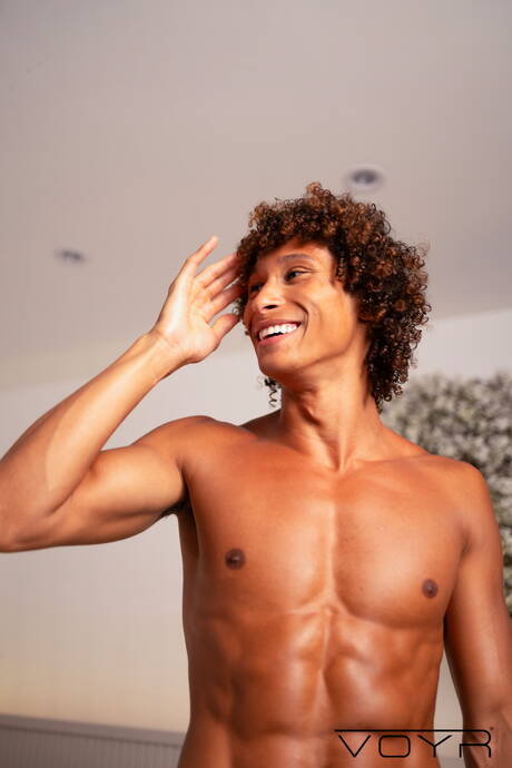 Hunk Sam and stud Curlybboy drilling an ass