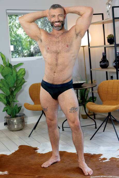 Gorący amerykańscy faceci, Cole Connor i umięśniony Cliff Jensen wiercą tyłek