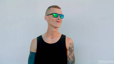 Hot american boys beefy Hoss Kado and beefcake Trevor Brooks in hot anal sex in bathroom