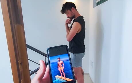 Amateur Gay Pov: イギリスの毛深いスタッド、ドリュー・ディクソンとカナダのスタッド、ロメオ・デイビスは良いセックスをする