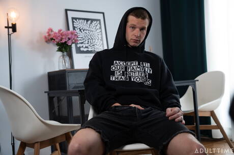 Adult Time: Hot guy Benjamin Blue and sexy stud Daddy John in hot homosexual action