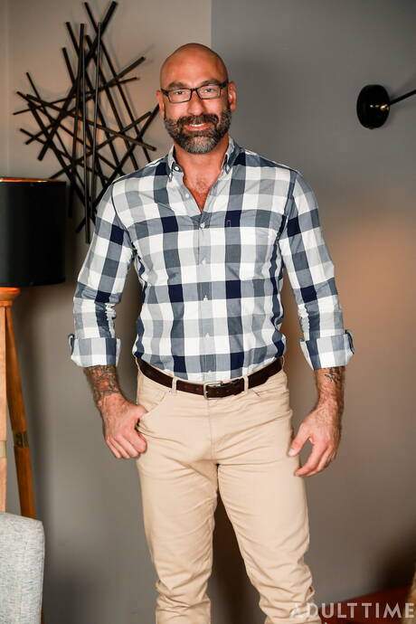 Famous americans, hot bear Drew Sebastian and pretty boy Carter Delrey in hot ass bang