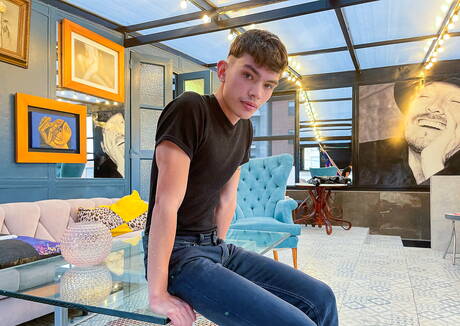 Young dude Daniel Herrera fuck ass after sucking