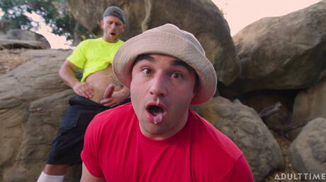 Il forzuto americano Roman Todd e il muscoloso britannico Michael Boston in un bollente sesso anale all