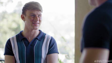 American young Eric Charming and canadian stud Max Lorde have anal sex