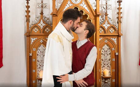 Heiße amerikanische Typen, der haarige Hengst Jack Aries und der schöne Junge Marcus Rivers bei heißem Arschfick