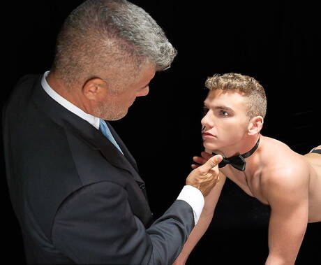 Boy For Sale: American hot bear Dillon Stone and  Jack Waters fuck ass after sucking dick