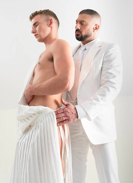 Sexy Felix Kamp, Jack Waters en Marco Napoli in een hete trio-kontneukactie