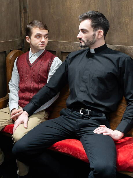 Famous americans, otter Jack Aries and young boy Marcus Rivers have a hot couple sex