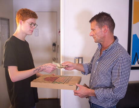 Sexy dude Braden Rush and beautiful boy Connor Taylor in hot homosexual scene