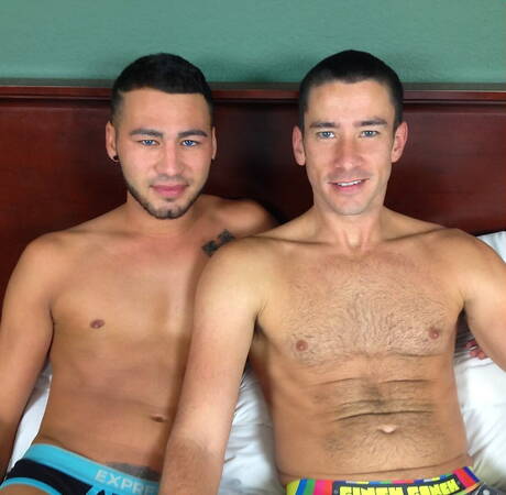 Strongman Cody Shane and husky guy Owen Powers in hot anal sex