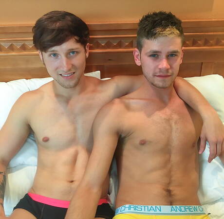 Der starke Mann Colby Magnum und der attraktive Scotty Knox haben heißen Paarsex