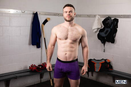 Hot stud Marcus Mcneil and beautiful guy Parker Savage in hot ass fuck action