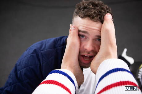 Hot stud Marcus Mcneil and beautiful guy Parker Savage in hot ass fuck action