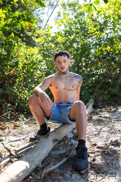 淫蕩的伙伴 Markin Wolf、Gonzales 和 Di Carvalho 在戶外進行激烈的三人性愛