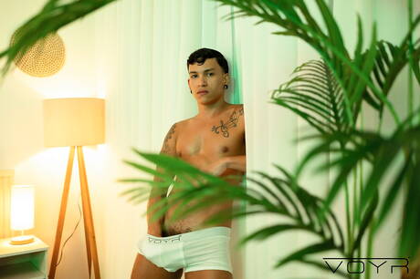 Hot buddies Caio Rodrigues, Mr. Latino and Ferjinho in threesome fuck scene