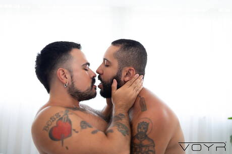 Sexy buddy Jp and beautiful boy Rique Martins have a hot couple sex