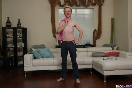 Shameless guys Dillon Diaz, Xavier Zane and Benny Fox in hot interracial threesome anal sex outside