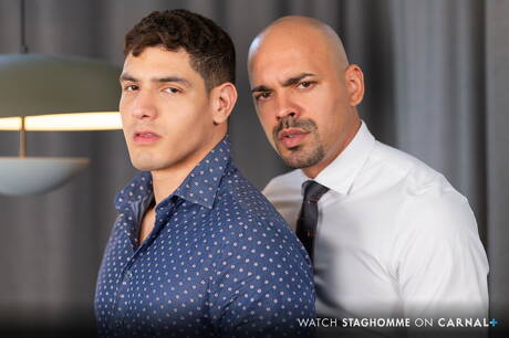 Der starke Alexandro Cabrera und der kräftige Bastian Karim lieben sich