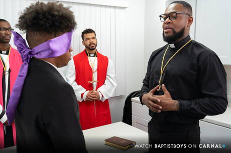 Brock, Israel Angel, Mr., Prince Reign bei einem männlichen Gangbang