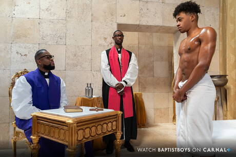 Baptist Boys: Shameless boys Israel Angel, Mr. Cali and Prince Reign drilling an ass