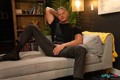 Horny trio Jax, Trevor Brooks and Codi Vore in bisexual 3some fuck