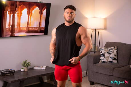 Die heißen Freunde William Seed, Ck Rogers und Jasmine Sherni in einer bisexuellen Sexszene