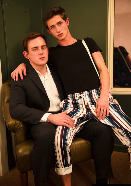 Helix Studios: American hot twink Dallas Preston and well-built Josh Brady fuck ass after sucking