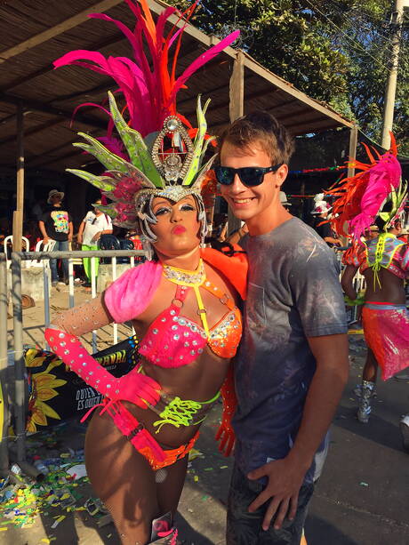 Helmut, Kirk, Sven Basquiat, Kieran Benning, Nils Tatum, Hoyt, Jerome, Jason, Joaquin Arrenas fallen in orgy outside