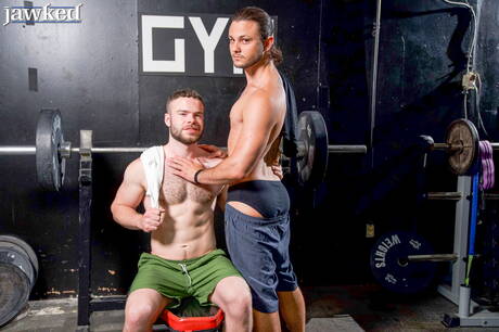 American hunk Enzo Muller and  Marcus Mcneil in hot homosexual action