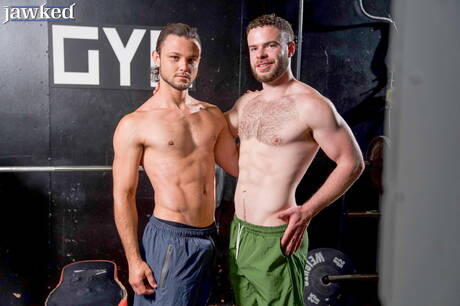 American hunk Enzo Muller and  Marcus Mcneil in hot homosexual action