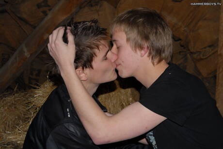 El joven Patrik Janovic y el guapo Rob Stary se follan entre sí