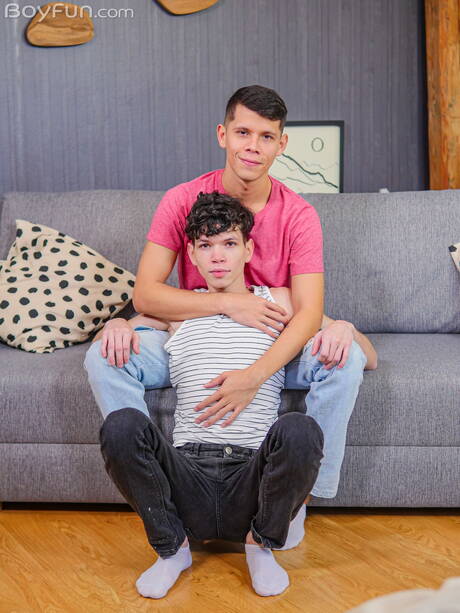 Die berühmten Amerikaner Andy Reyes und Melo Prince haben guten Sex