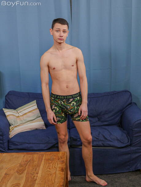 Boyfun: Beautiful boy Nils Larsen posing naked and showing his ass