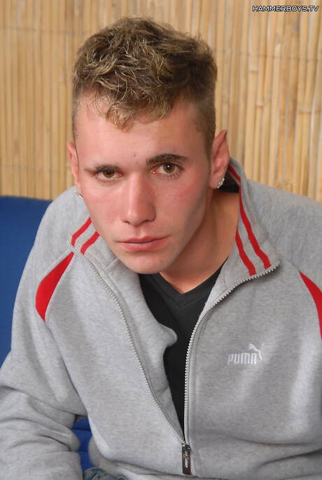 Beautiful boy Honza Jilek shows a perfect body