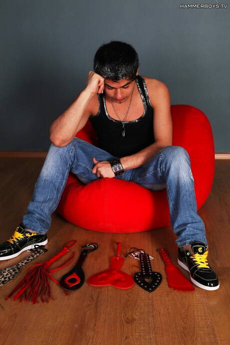 Le beau garçon Gregory Talmund et le beau garçon Rado Hutt dans une action homosexuelle torride