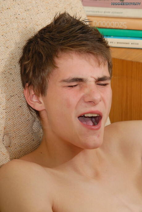 Pretty boy Patrik Janovic and young dude Petr Sima in hot homosexual scene