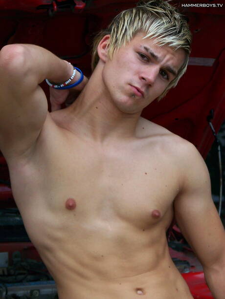 Der harte Kerl Nathan Eclaire und der Hengst Tommy Michaelo haben heißen Sex im Freien