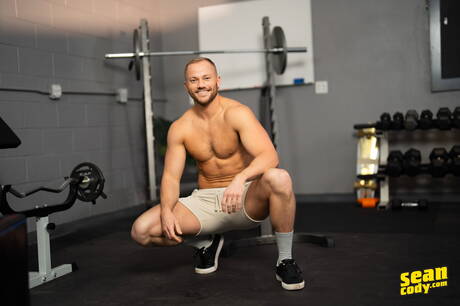 Sexy jongens Kieran, Levi en River North hebben een hete trio seks