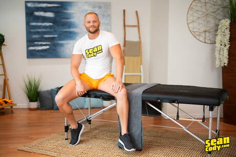 Le beau mec Evan et le magnifique mec River North ont des relations sexuelles torrides