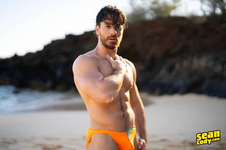 Jax, Sumner, Hayden Harding, Paul, Holden Beau, Taylor caen en orgía en la playa