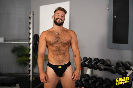 Horny boys Evan, Hayden Harding and Diego Silva have a hot threesome sex