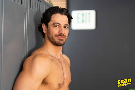 Sexy buddies Paul Codi, Diego Silva and Lucas Scott in hot threesome ass fuck action