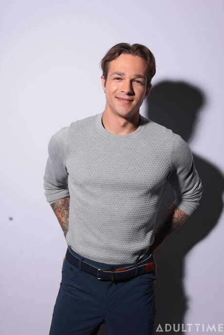 American beautiful boy Jayden Marcos playing with dick