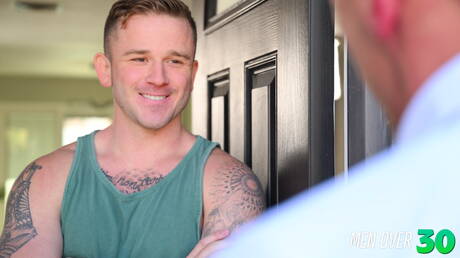 Die heißen Amerikaner Otter Ty Roderick und Hengst Andrew Delta haben guten Sex