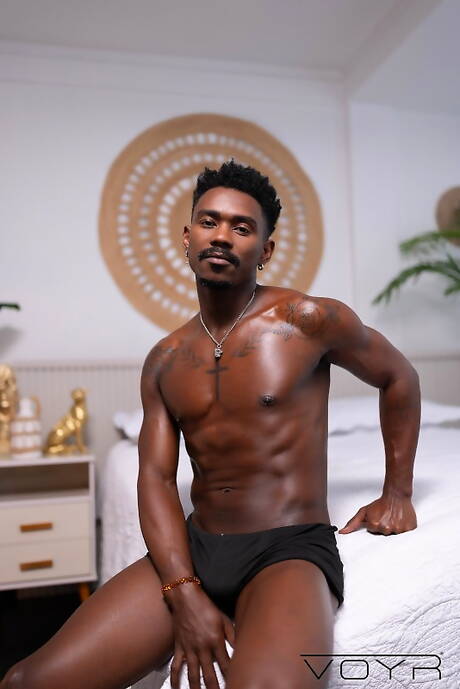 Superstud Gonzales and superstud Thomas Black make a love